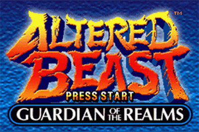 Altered Beast: Guardian of the Realms - Screenshot - Game Title Image