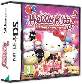 Hello Kitty: Birthday Adventures - Box - 3D Image