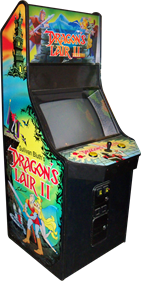 Dragon's Lair II: Time Warp - Arcade - Cabinet Image