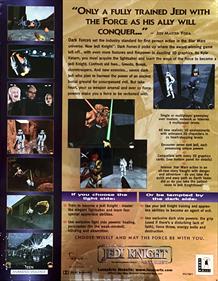 Star Wars: Jedi Knight: Dark Forces II - Box - Back Image