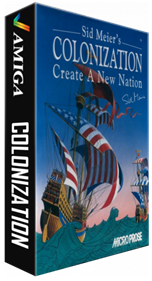 Sid Meier's Colonization - Box - 3D Image