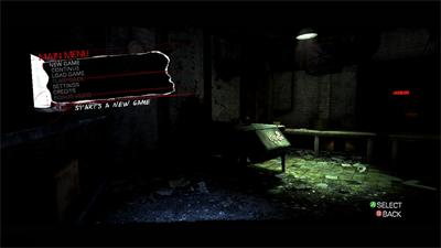 Saw II: Flesh & Blood - Screenshot - Game Select Image