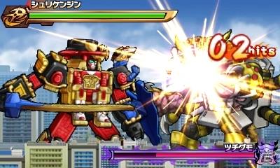 Shuriken Sentai Ninninger: Game de Wasshoi!! - Screenshot - Gameplay Image
