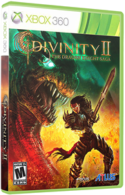 Divinity II: The Dragon Knight Saga - Box - 3D Image