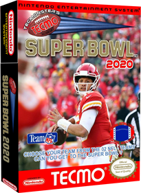 Tecmo Super Bowl 2020 - Box - 3D Image