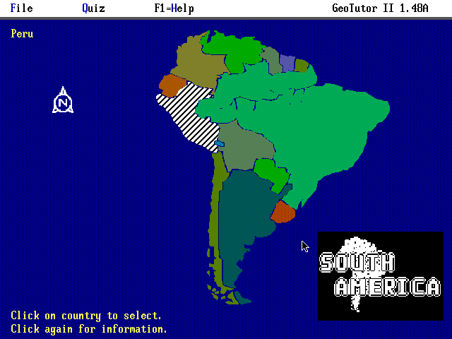 GeoTutor 2: South America