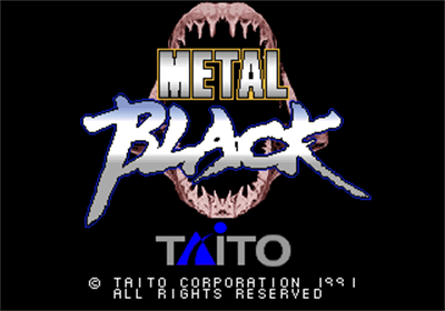 Metal Black - Screenshot - Game Title Image