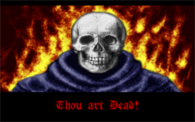 Hexx: Heresy of the Wizard - Screenshot - Game Over Image