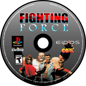 Fighting Force - Fanart - Disc Image