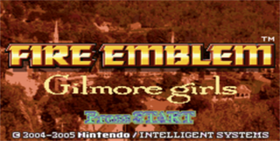 Fire Emblem: Gilmore Girls - Screenshot - Game Title Image