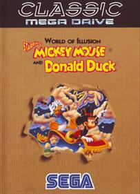 World of Illusion Starring Mickey Mouse and Donald Duck - Box - Front Image