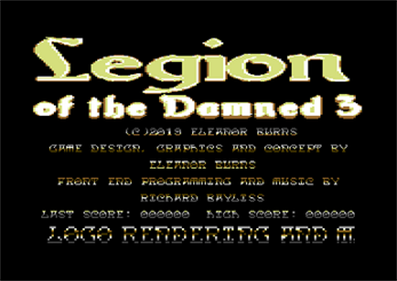 Legion of the Damned III - Screenshot - Game Title Image