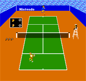 Vs. Tennis - Screenshot - Gameplay Image