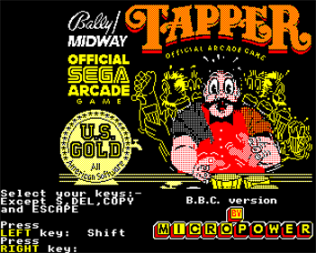Tapper - Screenshot - Game Title Image
