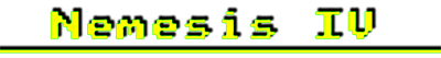 Nemesis IV - Clear Logo Image