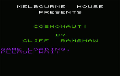 Cosmonaut! - Screenshot - Game Title Image