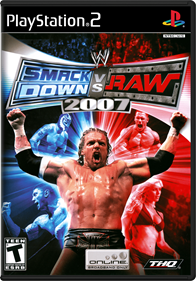 WWE SmackDown vs. Raw 2007 - Box - Front - Reconstructed Image