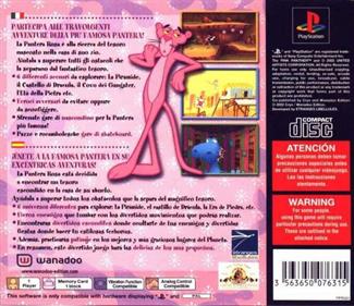 Pink Panther: Pinkadelic Pursuit - Box - Back Image
