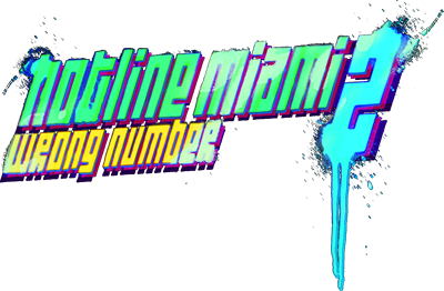 Hotline Miami 2: Wrong Number - Clear Logo Image