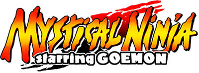 Mystical Ninja: Starring Goemon - Clear Logo Image