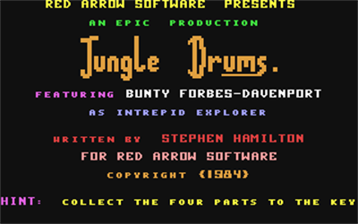 Jungle Drums - Screenshot - Game Title Image