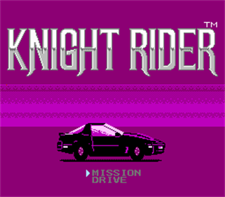 Knight Rider - Screenshot - Game Title Image