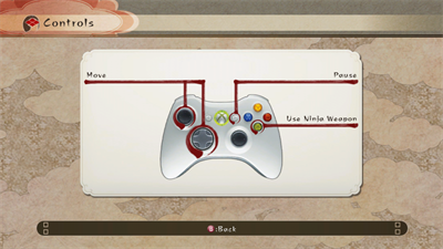 Shadow Assault: Tenchu - Arcade - Controls Information Image