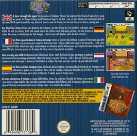 The Legend of Zelda: Oracle of Ages - Box - Back Image