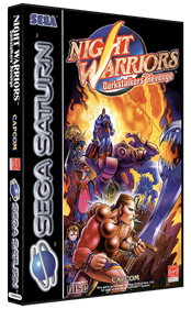 Night Warriors: Darkstalkers' Revenge - Box - 3D Image