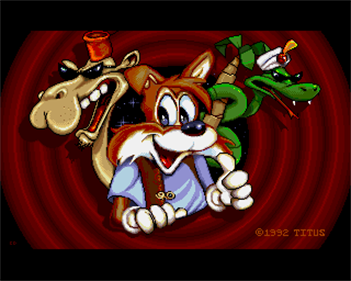 Titus the Fox - Screenshot - Game Title Image