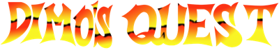 Dimo's Quest - Clear Logo Image