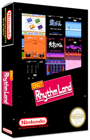 8Bit Rhythm Land - Box - 3D Image
