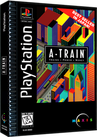 A-Train: Trains, Power, Money - Box - 3D Image