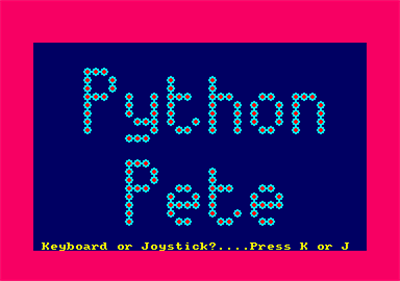 Python Pete  - Screenshot - Game Title Image