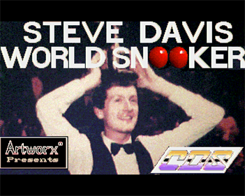 Steve Davis World Snooker - Screenshot - Game Title Image