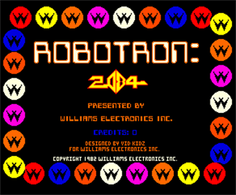 Robotron: 2084 - Screenshot - Game Title Image