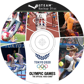 Olympic Games Tokyo 2020: The Official Video Game - Fanart - Disc Image