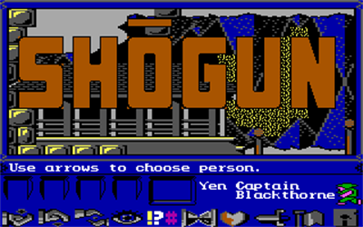 James Clavell's Shogun (1986) - Screenshot - Game Title Image