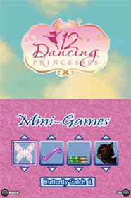 Barbie in The 12 Dancing Princesses - Screenshot - Game Title Image