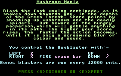 Mushroom Mania - Screenshot - Game Title Image