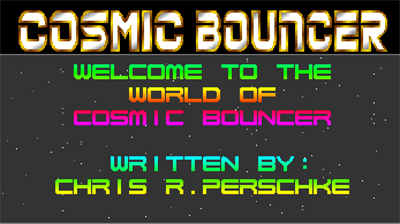 Cosmic Bouncer - Screenshot - Game Title Image