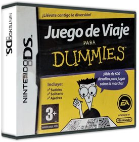 Travel Games for Dummies - Box - 3D Image