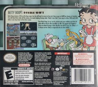 Betty Boop's Double Shift - Box - Back Image