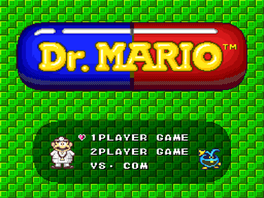 Tetris & Dr. Mario - Screenshot - Game Title Image