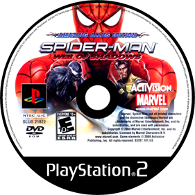 Spider-Man: Web of Shadows: Amazing Allies Edition - Disc Image