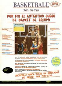 Championship Basketball Two-on-Two - Advertisement Flyer - Front Image