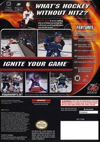 NHL Hitz 2003 - Box - Back Image