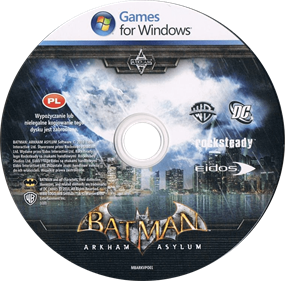 Batman: Arkham Asylum - Disc Image