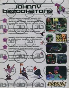 Johnny Bazookatone - Box - Back Image