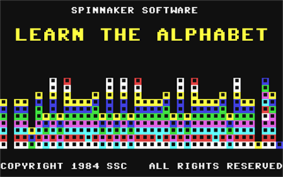 Learn The Alphabet - Screenshot - Game Title Image
